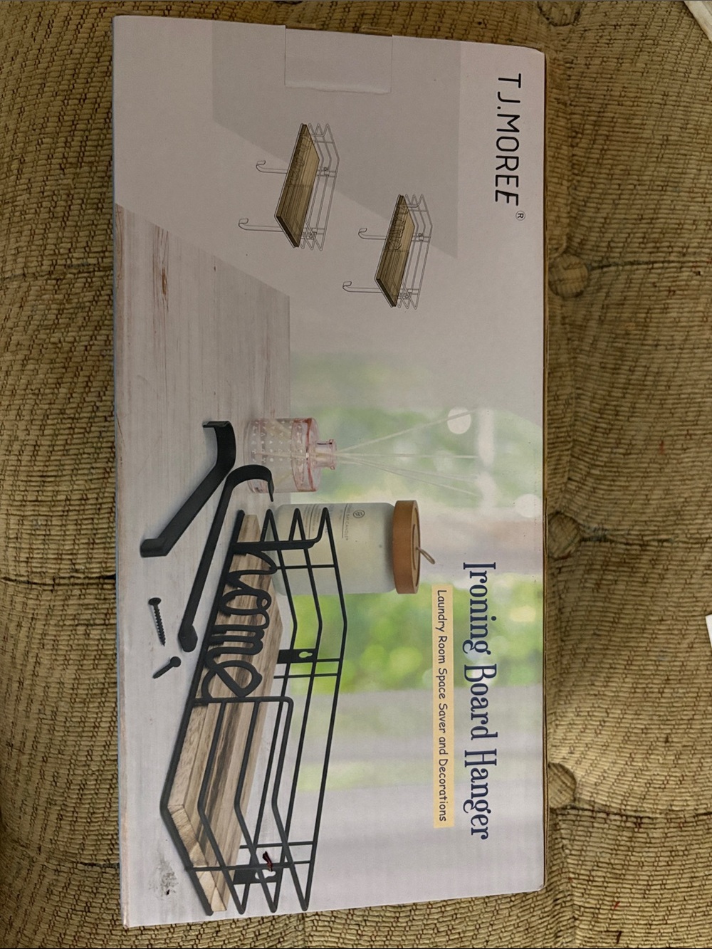 Ironing Board Hanger - Black